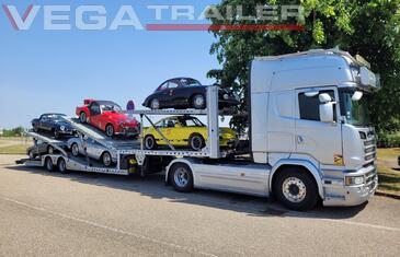 Porte-jeep à 2 essieux